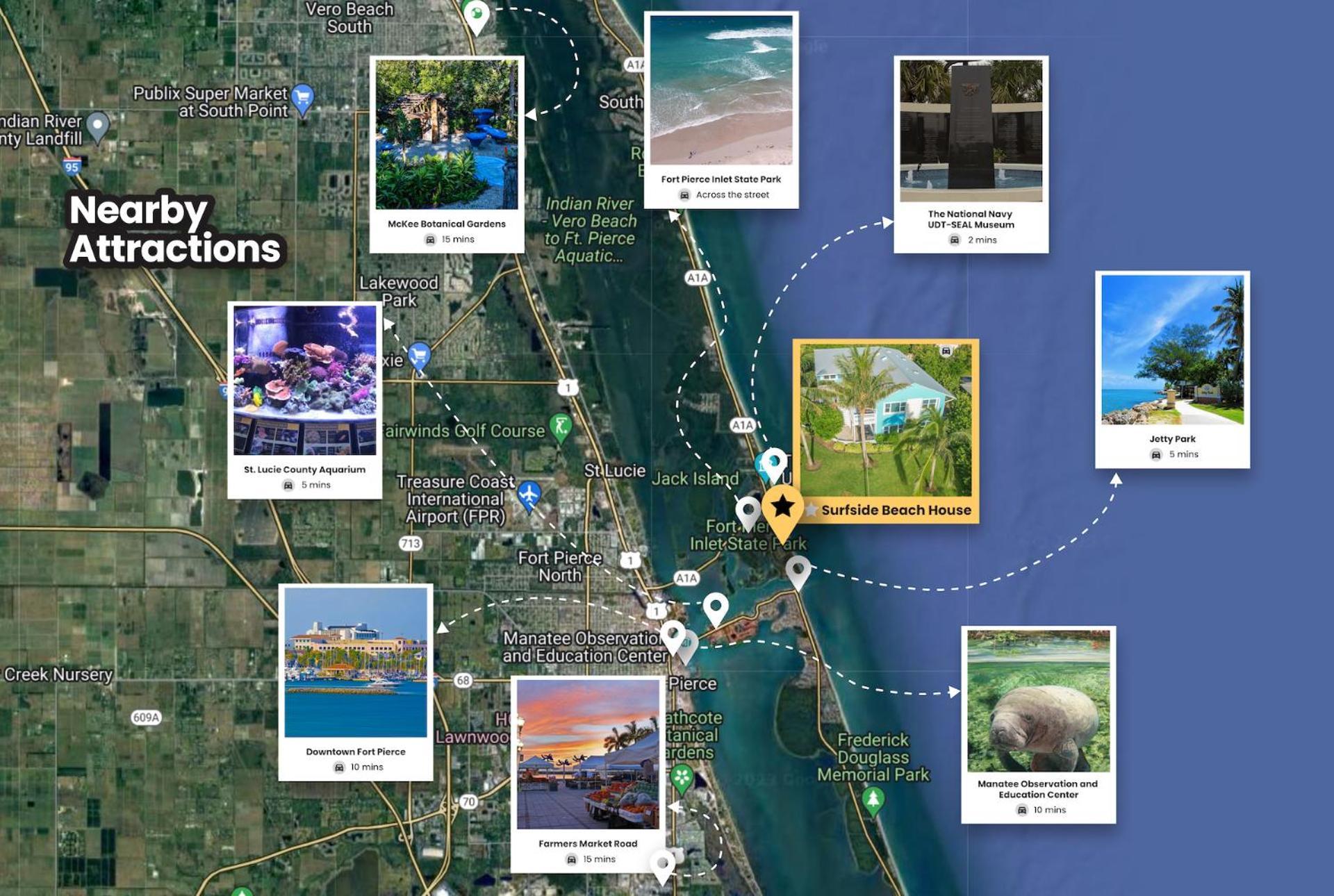 Sandy Shores - 2Br Beach Getaway And Surf Spot Fort Pierce Esterno foto